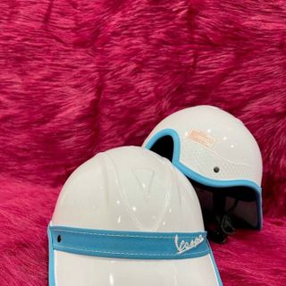 Mũ bảo hiểm lưỡi trai kết VESPA, Nón bảo hiểm lưỡi trai kết vespa nhiều màu cho nam nữ