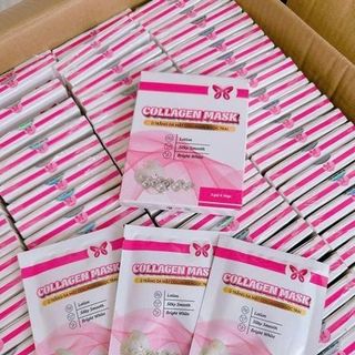 Ủ trắng mặt Collagen ngọc trai