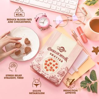 Kẹo giảm cân socola đan mạch mẫu mới
