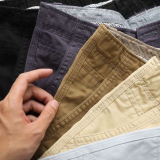 Quần short kaki cotton vải dày dặn, mềm mịn thời trang sang trọng Xưởng May Chuyên Kaki