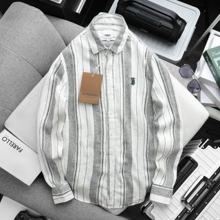 Áo sơ mi nam, Sơ mi dài tay nam cao cấp, chất vải Linen - hàng chuẩn xuất vải không đụng hàng, form dáng chuẩn. Full tem tag thẻ bài của hãng , logo chuẩn tỉ lệ hãng - size từ 55kg - 85kg