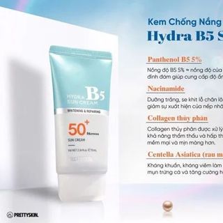Kem Chống Nắng B5 Pretty Skin Hydra B5 Sun Cream SPF 50+/PA+++ (70ml) giá sỉ