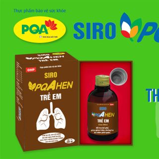 PQA HEN TRẺ EM - ĐẶC TRỊ DÙNG CHO TRẺ EM BỊ HEN SUYỄN