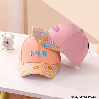 Mũ lưỡi trai, Mũ lưỡi trai cho bé trai, bé gái S3-8y M226.47-ri6