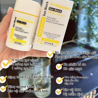 Kem chống nắng Kyung Lab UV Protection Sun Block 50ml SPF 50+