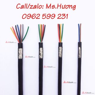 Cáp tín hiệu Altek kabel chống nhiễu 4x0.22, 6x0.22, 8x0.22 giá sỉ