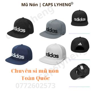 Mũ Lưỡi Trai Sản Xuất Tại Capslyheng Chất Dù Chấm Laser Logo Thêu Adi.das