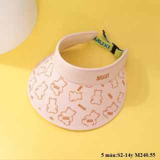 Mũ hở đầu, Mũ lưỡi trai che nắng S2-14y M240.55