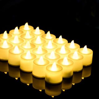 Hộp 24 Nến Đèn Led Tròn
