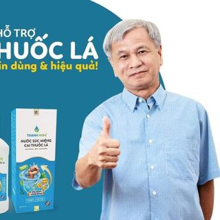 Nước Súc Miệng Cai Thuốc Lá Thanh Nghị Chính Hãng 400ml