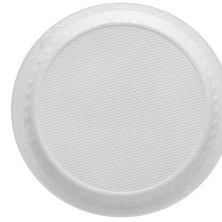 (Loại tròn) Combo 10 Dĩa nhựa PS tròn Hunufa 25cm