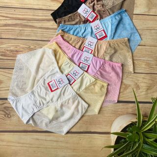 Quần thun lạnh phối ren sang,mặc thoải mái
