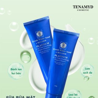 Sữa Rửa Mặt Dành Cho Da Mụn Tenamyd Platinum Acne Care Clarifying Foam Cleanser 120g
