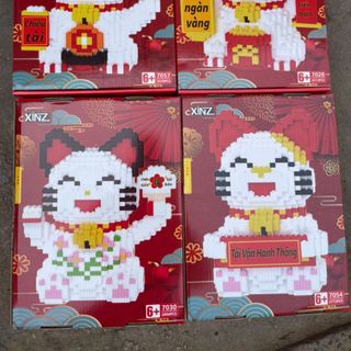 Lego mèo thần tài