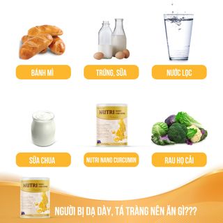SỮA CÔNG THỨC NUTRI NANO CURCUMIN 900GR hỗ trợ các vấn đề về dạ dày tiêu hóa