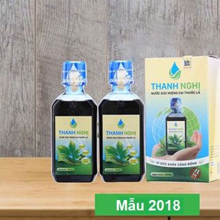 Nước Súc Miệng Cai Thuốc Lá Thanh Nghị Chính Hãng 400ml