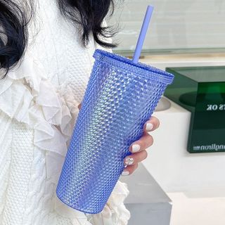 Ly Kim Cương 2 Lớp Cao Cấp Kèm Hình Dán