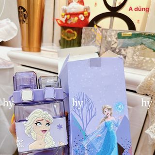 Bình nước 2 đầu ống hút