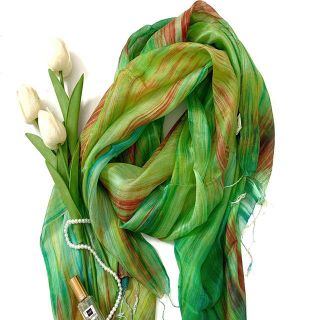 Khăn lụa tơ tằm Palacesilk, 100% silk