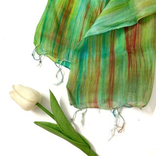 Khăn lụa tơ tằm Palacesilk, 100% silk