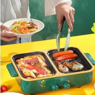 BẾP NƯỚNG LẨU 2 NGĂN SHANBAN