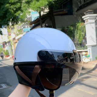 Nón bảo hiểm SRT pub kèm kính
