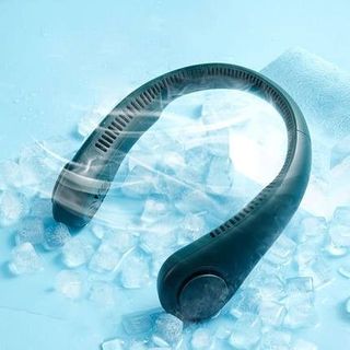 Quạt đeo cổ không cánh 360 độ