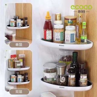 Kệ góc Ecoco dán siêu chắc, không cần khoan tường mẫu mới 2030