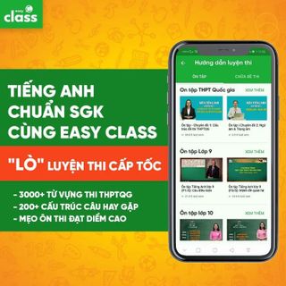 Thẻ học tiếng anh trọn đời Easy Class