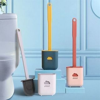 Chổi Cọ Toilet SiliCon Có Giá Đựng HÌNH ĐÁM MÂY giá sỉ