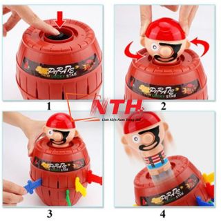 TRÒ CHƠI HẢI TẶC LỚN ( 16 KIẾM ) CHO BÉ 15x10 CM