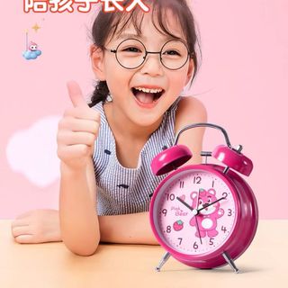 Đồng hồ để bàn , báo thức gấu dâu
