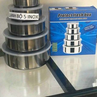Bộ 5 bát inox