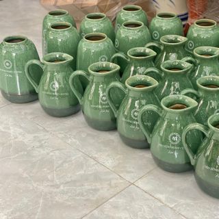 Bình hoa men hoả biến giá rẻ gốm sứ Bát Tràng Duy Anh