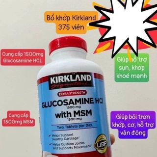 Viên uống bổ xương khớp GLUCOSAMIN MỸ CHÍNH HÃNG KIRKLAND giá sỉ