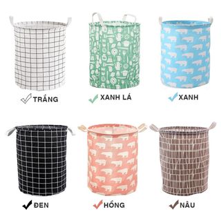 HL057 - Giỏ vải đựng đồ gấp gọn đa năng