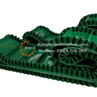 Băng tải pvc có bèo và gờ