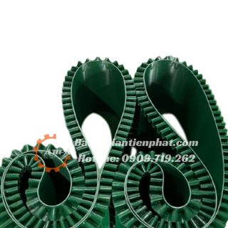 Băng tải pvc có bèo và gờ