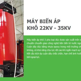 Máy Biến Áp Khô EMC 2000KV - 5000 KV - Máy Biến Thế - Biến Áp Truyền Tải Điện 110kv EMC Gía Trực Tiếp Từ Nhà Máy Sản Xuất EMC
