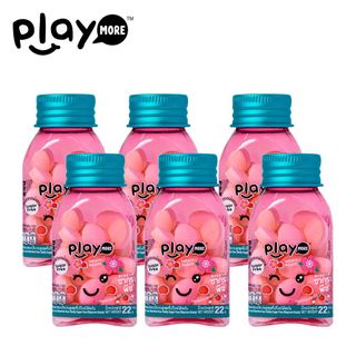 Hộp 6 hủ Kẹo Play More Thái Lan