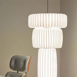 Đèn Vải Thả Trần nội thất, ngoại thất