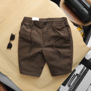 Quần short kaki lưng thun chất liệu cao cấp co giãn, hàng sẵn số lượng lớn Xưởng May Chuyên Kaki