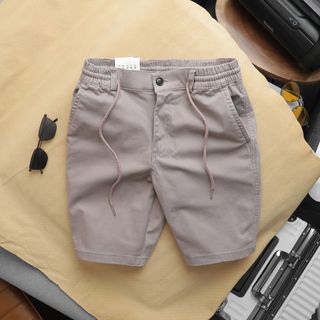 Quần short kaki lưng thun chất liệu cao cấp co giãn, hàng sẵn số lượng lớn Xưởng May Chuyên Kaki