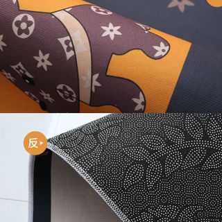 Thảm lau chân Thảm chùi chân in hình thú 3d