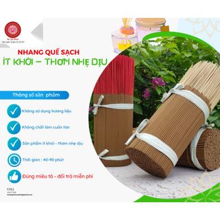 1KG NHANG QUẾ - THƠM NHẸ DỊU, ÍT KHÓI An Lộc Phát