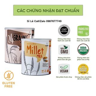 Sỉ Đại Lý Sữa Hạt Hữu Cơ Thuần Chay Millet Thương Hiệu Dale & Cecil Nhập Khẩu Malaysia, Hộp 700g Vị Gạo, Sữa Không Đường Vị Ngọt Tự Nhiên Bổ Sung Đạm Protein Cho Người Lớn Tốt Cho Tim Mạch Và Não Bộ Tặng Hạt Hữu Cơ - Orgavil