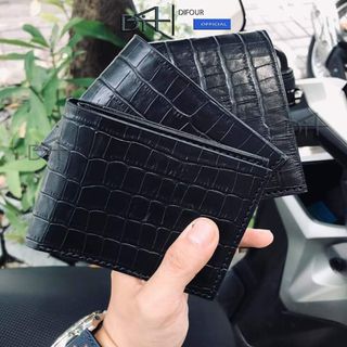 Ví da cá sấu thật 100% hoàn thiện đẹp