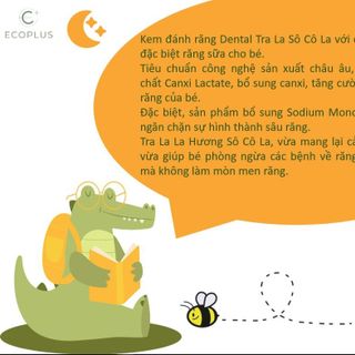 Kem đánh răng Dental tralala kids hàng nhập khẩu chính ngạch Châu Âu full vat đang được bày bán tại các nhà thuốc