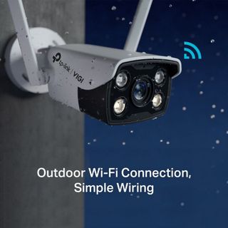 Camera Ngoài Trời Wifi TP-Link VIGI C340-W 4MP Full Color, Đàm Thoại 2 Chiều, Cảnh Báo Còi Và Đèn