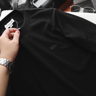 Áo thun cotton 4c nam, áo thun nam cao cấp, chất 100% cotton dệt tổ ong vừa dày mình, hình thêu đống màu tinh tế - size từ 55kg - 85kg